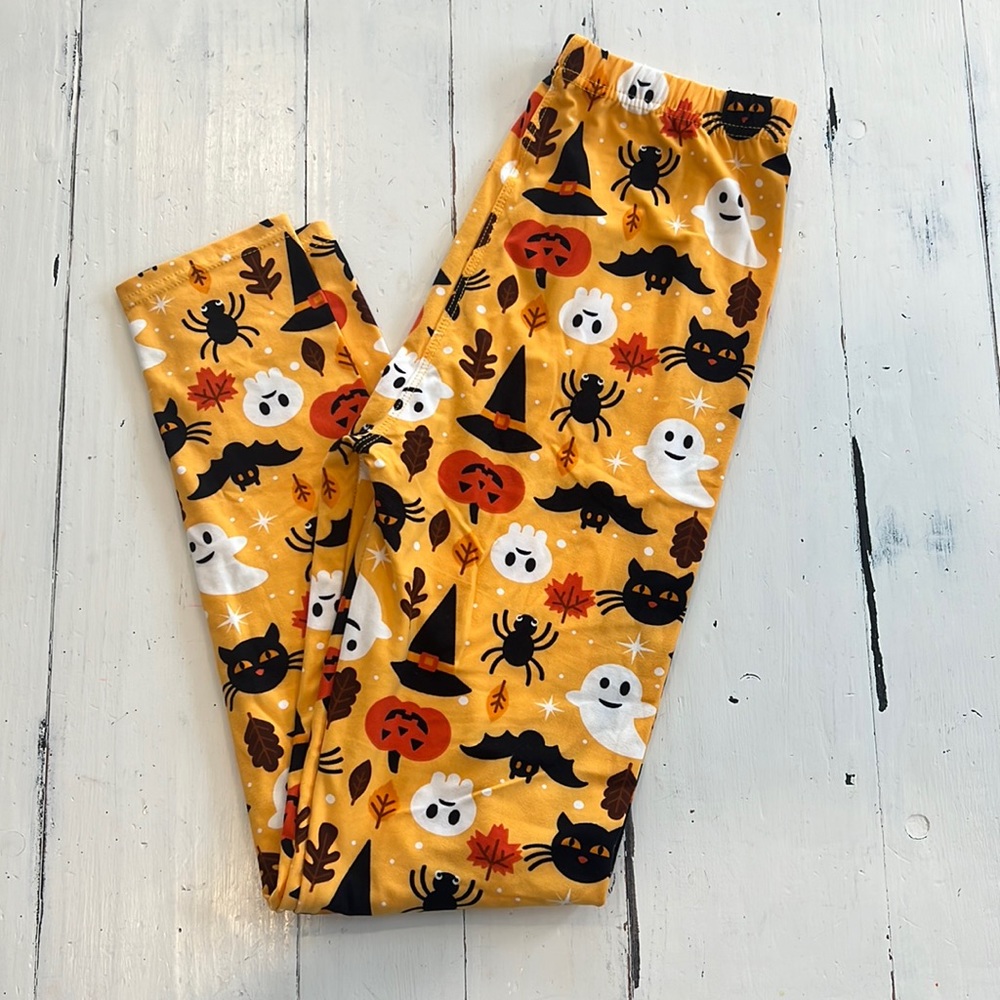 Halloween print leggings